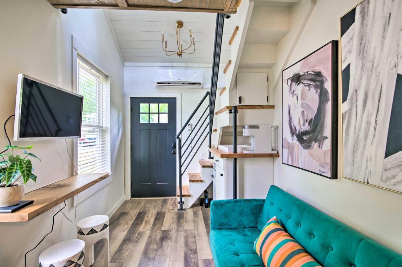 Modern Starkville Tiny Home Near Dining And Msu מראה חיצוני תמונה